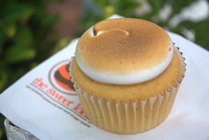 sweet potato marshmallow cupcake from The Sweet Lobby in DC