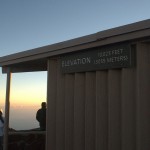 Watching the Sunrise at Haleakala National Park in Maui